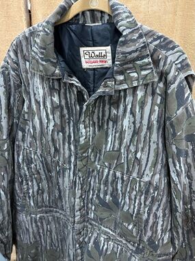 Walls Men's Military Field Overall in Green and Gray Camo